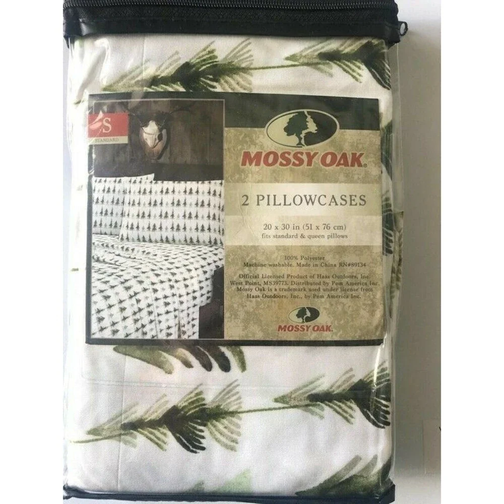 Mossy Oak Standard Pillowcases 20x30